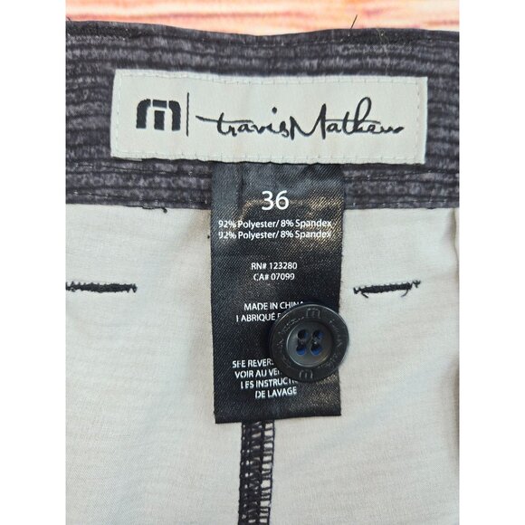 Travis Mathew Mens Gray Golf Shorts 36 - Picture 3 of 7